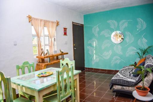 Departamentos Cerca De Ferry Holbox Hotel ภายนอก รูปภาพ